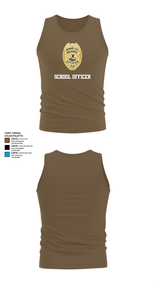Tank Top, School officer, , Teamtime, Team time, sublimation, custom sports apparel, team uniforms, spirit wear, spiritwear, sports uniforms, custom shirts, team store, custom team store, fundraiser sports, apparel fundraiser