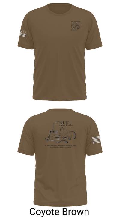 Naval Submarine Support Facility Short Sleeve Performance Shirt - 15