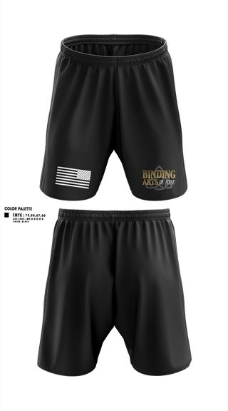 Athletic Shorts With Pockets, Binding Arts Jiu Jitsu, , Teamtime, Team time, sublimation, custom sports apparel, team uniforms, spirit wear, spiritwear, sports uniforms, custom shirts, team store, custom team store, fundraiser sports, apparel fundraiser