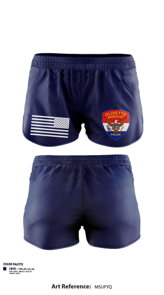 Ranger Panties, Olivette Police Department, Police, Teamtime, Team time, sublimation, custom sports apparel, team uniforms, spirit wear, spiritwear, sports uniforms, custom shirts, team store, custom team store, fundraiser sports, apparel fundraiser