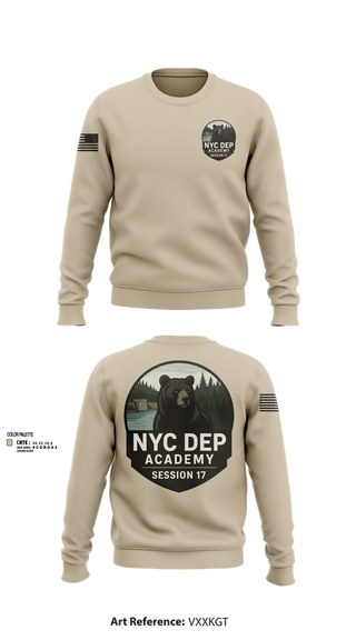 Crew Neck Sweatshirt, Session 17 academy class, Police, Teamtime, Team time, sublimation, custom sports apparel, team uniforms, spirit wear, spiritwear, sports uniforms, custom shirts, team store, custom team store, fundraiser sports, apparel fundraiser