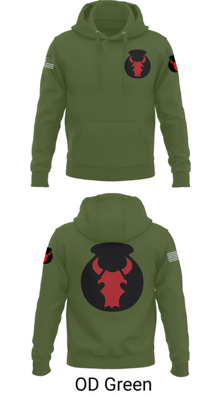 Hoodie, 2nd Brigade Combat Team, 34th Infantry Division, , Teamtime, Team time, sublimation, custom sports apparel, team uniforms, spirit wear, spiritwear, sports uniforms, custom shirts, team store, custom team store, fundraiser sports, apparel fundraiser