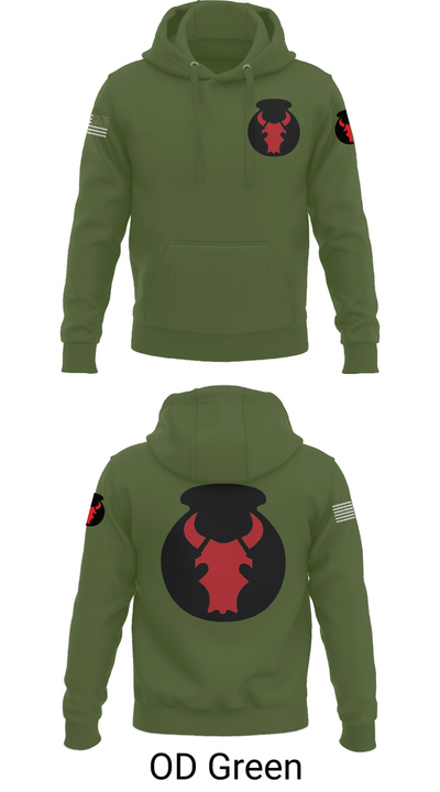 2nd Brigade Combat Team, 34th Infantry Division 70641214 Hoodie - 55