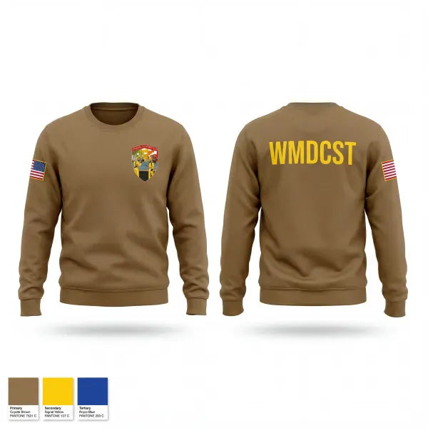 Crew Neck Sweatshirt, 24th WMD-CST, Army, Teamtime, Team time, sublimation, custom sports apparel, team uniforms, spirit wear, spiritwear, sports uniforms, custom shirts, team store, custom team store, fundraiser sports, apparel fundraiser
