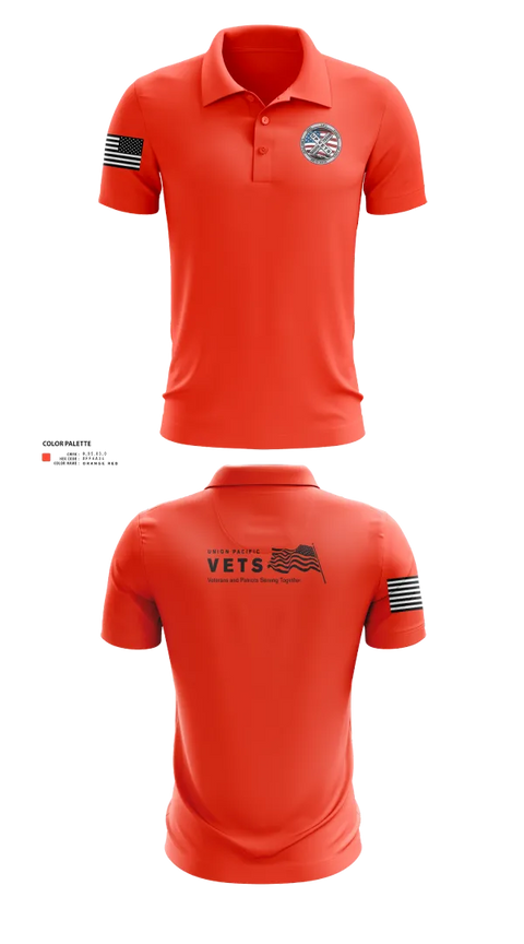 Short Sleeve Performance Polo, South Texas UPVETS, , Teamtime, Team time, sublimation, custom sports apparel, team uniforms, spirit wear, spiritwear, sports uniforms, custom shirts, team store, custom team store, fundraiser sports, apparel fundraiser