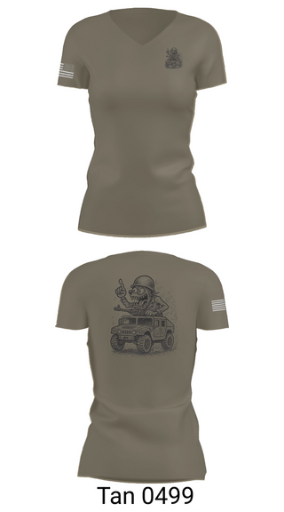 Womens Short Sleeve Vneck Shirt, 278th JMTG-U Mayors Cell Mech., , Teamtime, Team time, sublimation, custom sports apparel, team uniforms, spirit wear, spiritwear, sports uniforms, custom shirts, team store, custom team store, fundraiser sports, apparel fundraiser