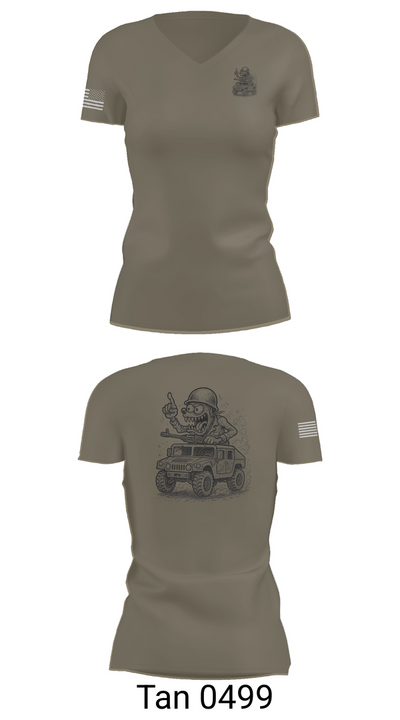 278th JMTG-U Mayors Cell Mech. 76507517 Women's Short Sleeve V-neck Shirt - 65