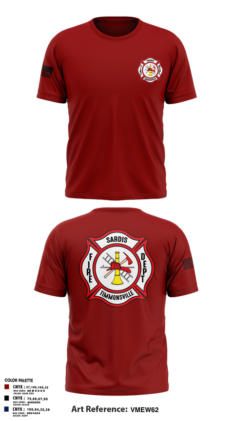Old School Cotton Feel Shirt, Sardis-Timmonsville fire department station 1, , Teamtime, Team time, sublimation, custom sports apparel, team uniforms, spirit wear, spiritwear, sports uniforms, custom shirts, team store, custom team store, fundraiser sports, apparel fundraiser