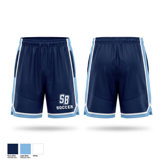 Athletic Shorts With Pockets, South Brunswick Cougars, Women's Soccer, Teamtime, Team time, sublimation, custom sports apparel, team uniforms, spirit wear, spiritwear, sports uniforms, custom shirts, team store, custom team store, fundraiser sports, apparel fundraiser