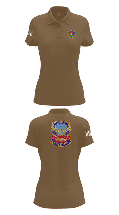 HHC/128th Aviation Brigade 36515709 Women's Short Sleeve Performance Polo  - 15