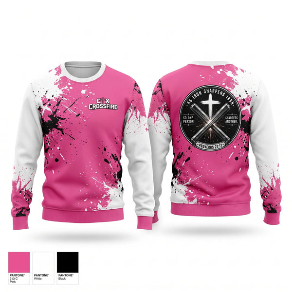 Crew Neck Sweatshirt, CTX Crossfire, Softball, Teamtime, Team time, sublimation, custom sports apparel, team uniforms, spirit wear, spiritwear, sports uniforms, custom shirts, team store, custom team store, fundraiser sports, apparel fundraiser
