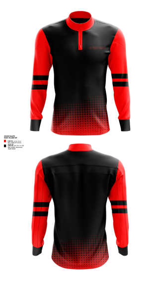 Quarter Zip Jacket, DC West Dance, Spirit Store, Teamtime, Team time, sublimation, custom sports apparel, team uniforms, spirit wear, spiritwear, sports uniforms, custom shirts, team store, custom team store, fundraiser sports, apparel fundraiser
