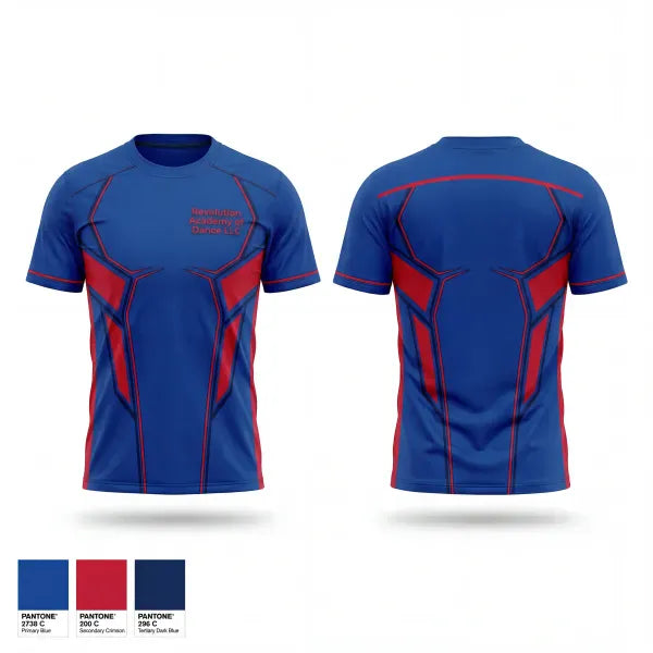 Short Sleeve Performance Shirt, Revolution Academy of Dance LLC, , Teamtime, Team time, sublimation, custom sports apparel, team uniforms, spirit wear, spiritwear, sports uniforms, custom shirts, team store, custom team store, fundraiser sports, apparel fundraiser