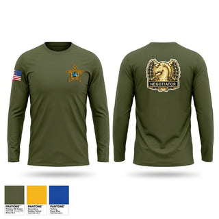 Long Sleeve Performance Shirt, Columbia County, Police, Teamtime, Team time, sublimation, custom sports apparel, team uniforms, spirit wear, spiritwear, sports uniforms, custom shirts, team store, custom team store, fundraiser sports, apparel fundraiser