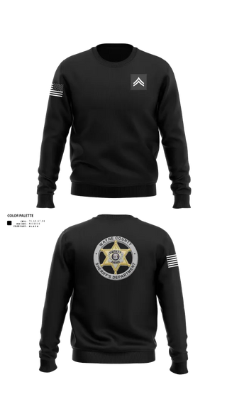 Crew Neck Sweatshirt, Wayne County Sheriff’s Department, Police, Teamtime, Team time, sublimation, custom sports apparel, team uniforms, spirit wear, spiritwear, sports uniforms, custom shirts, team store, custom team store, fundraiser sports, apparel fundraiser