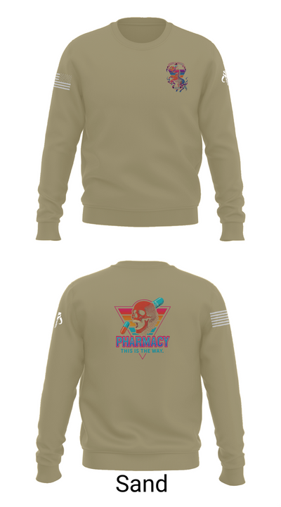 Madigan Pharmacy 51616730 Crew Neck Sweatshirt - 85