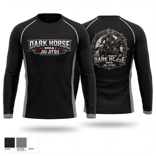 Long Sleeve Performance Shirt, DARK HORSE MMA/JIU JITSU, , Teamtime, Team time, sublimation, custom sports apparel, team uniforms, spirit wear, spiritwear, sports uniforms, custom shirts, team store, custom team store, fundraiser sports, apparel fundraiser