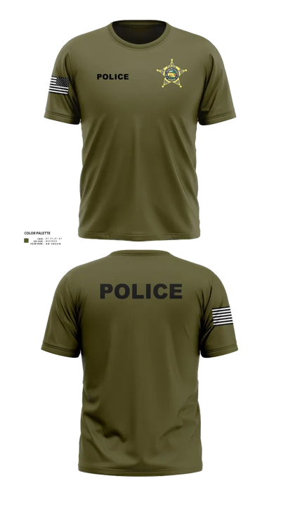 St. Joseph County Police Department 17172359 Short Sleeve Performance Shirt - 82