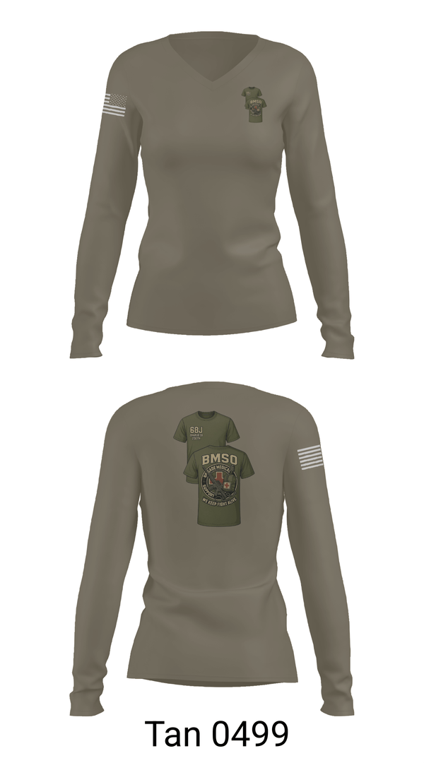 Womens Long Sleeve Vneck Shirt, 1-120th IN Crimson, National Guard, Teamtime, Team time, sublimation, custom sports apparel, team uniforms, spirit wear, spiritwear, sports uniforms, custom shirts, team store, custom team store, fundraiser sports, apparel fundraiser