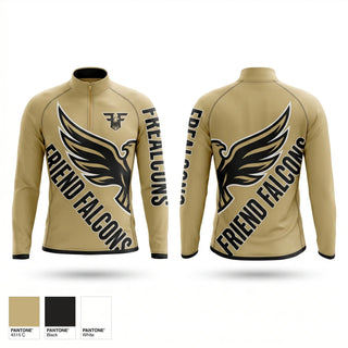 Quarter Zip Jacket, Friend Lady Falcons, Women's Basketball, Teamtime, Team time, sublimation, custom sports apparel, team uniforms, spirit wear, spiritwear, sports uniforms, custom shirts, team store, custom team store, fundraiser sports, apparel fundraiser
