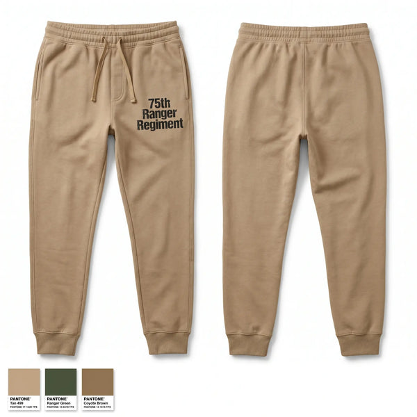 Sweatpants, 75th Ranger Regiment, Army, Teamtime, Team time, sublimation, custom sports apparel, team uniforms, spirit wear, spiritwear, sports uniforms, custom shirts, team store, custom team store, fundraiser sports, apparel fundraiser