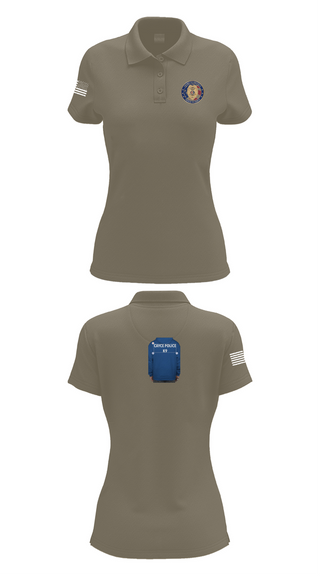 Womens Short Sleeve Performance Polo, Cayce Police K9, , Teamtime, Team time, sublimation, custom sports apparel, team uniforms, spirit wear, spiritwear, sports uniforms, custom shirts, team store, custom team store, fundraiser sports, apparel fundraiser