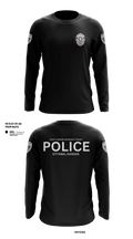 Ottawa, Kansas Police Department 15865657 Long Sleeve Performance Shirt - 1