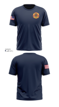Camden city fire department, rescue 1 Short Sleeve Performance Shirt - 21