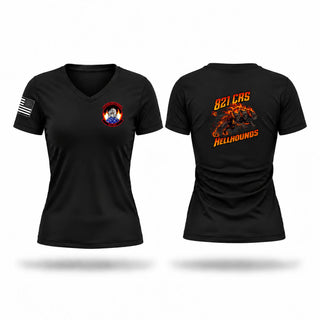 Womens Short Sleeve Vneck Shirt, 821 CRS, Air Force, Teamtime, Team time, sublimation, custom sports apparel, team uniforms, spirit wear, spiritwear, sports uniforms, custom shirts, team store, custom team store, fundraiser sports, apparel fundraiser