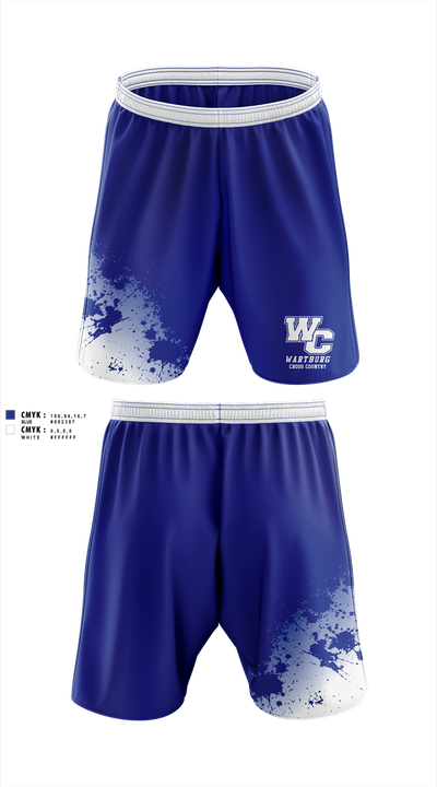 Wartburg Cross Country 65082419 Athletic Shorts With Pockets - 1