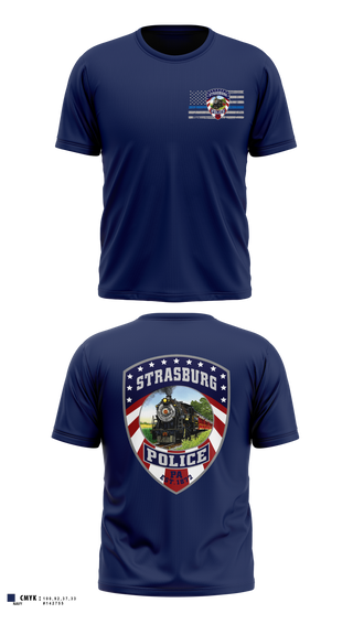 Old School Cotton Feel Shirt, Strasburg Police, Police, Teamtime, Team time, sublimation, custom sports apparel, team uniforms, spirit wear, spiritwear, sports uniforms, custom shirts, team store, custom team store, fundraiser sports, apparel fundraiser