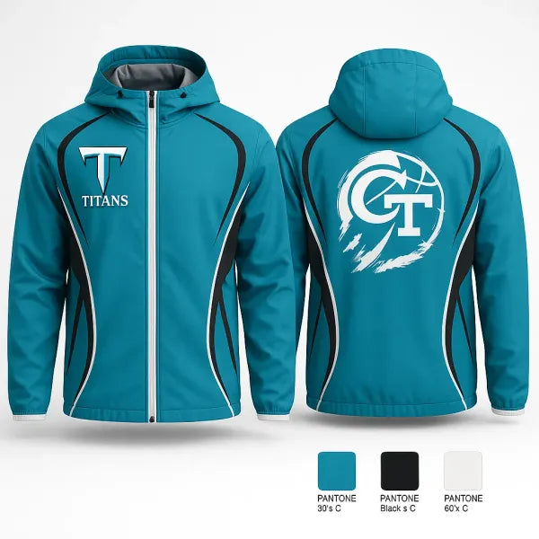 Windbreaker, Titans, Women's Basketball, Teamtime, Team time, sublimation, custom sports apparel, team uniforms, spirit wear, spiritwear, sports uniforms, custom shirts, team store, custom team store, fundraiser sports, apparel fundraiser