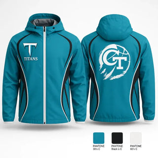 Windbreaker, Titans, Women's Basketball, Teamtime, Team time, sublimation, custom sports apparel, team uniforms, spirit wear, spiritwear, sports uniforms, custom shirts, team store, custom team store, fundraiser sports, apparel fundraiser