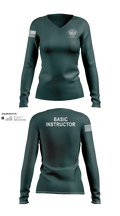 Academy- Basic Unit Women's Long Sleeve V-neck Shirt - 41