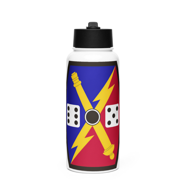 213 FSC Stainless Steel Water Bottle with a Straw Lid