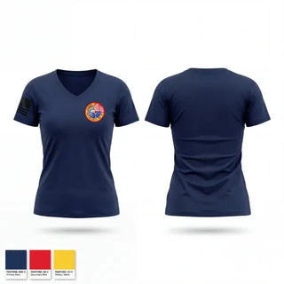 Womens Short Sleeve Vneck Shirt, GA-911, Air Force, Teamtime, Team time, sublimation, custom sports apparel, team uniforms, spirit wear, spiritwear, sports uniforms, custom shirts, team store, custom team store, fundraiser sports, apparel fundraiser