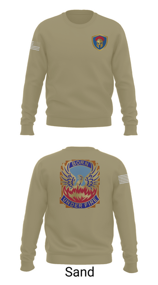 Crew Neck Sweatshirt, HHC/128th Aviation Brigade, , Teamtime, Team time, sublimation, custom sports apparel, team uniforms, spirit wear, spiritwear, sports uniforms, custom shirts, team store, custom team store, fundraiser sports, apparel fundraiser