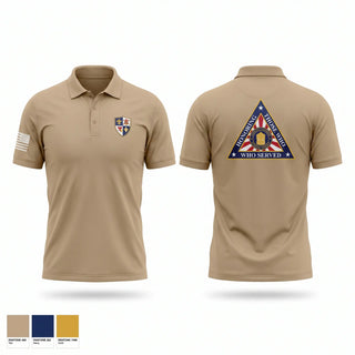 Short Sleeve Performance Polo, MFH CTARNG, National Guard, Teamtime, Team time, sublimation, custom sports apparel, team uniforms, spirit wear, spiritwear, sports uniforms, custom shirts, team store, custom team store, fundraiser sports, apparel fundraiser