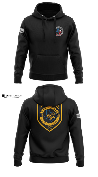 Hoodie, Robstown Police Department, Police, Teamtime, Team time, sublimation, custom sports apparel, team uniforms, spirit wear, spiritwear, sports uniforms, custom shirts, team store, custom team store, fundraiser sports, apparel fundraiser