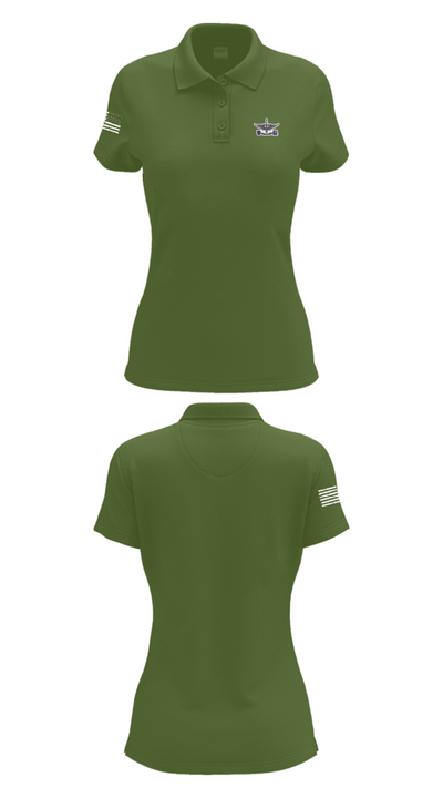 HCS 935th Aviation support battalion 94548122 Women's Short Sleeve Performance Polo  - 55
