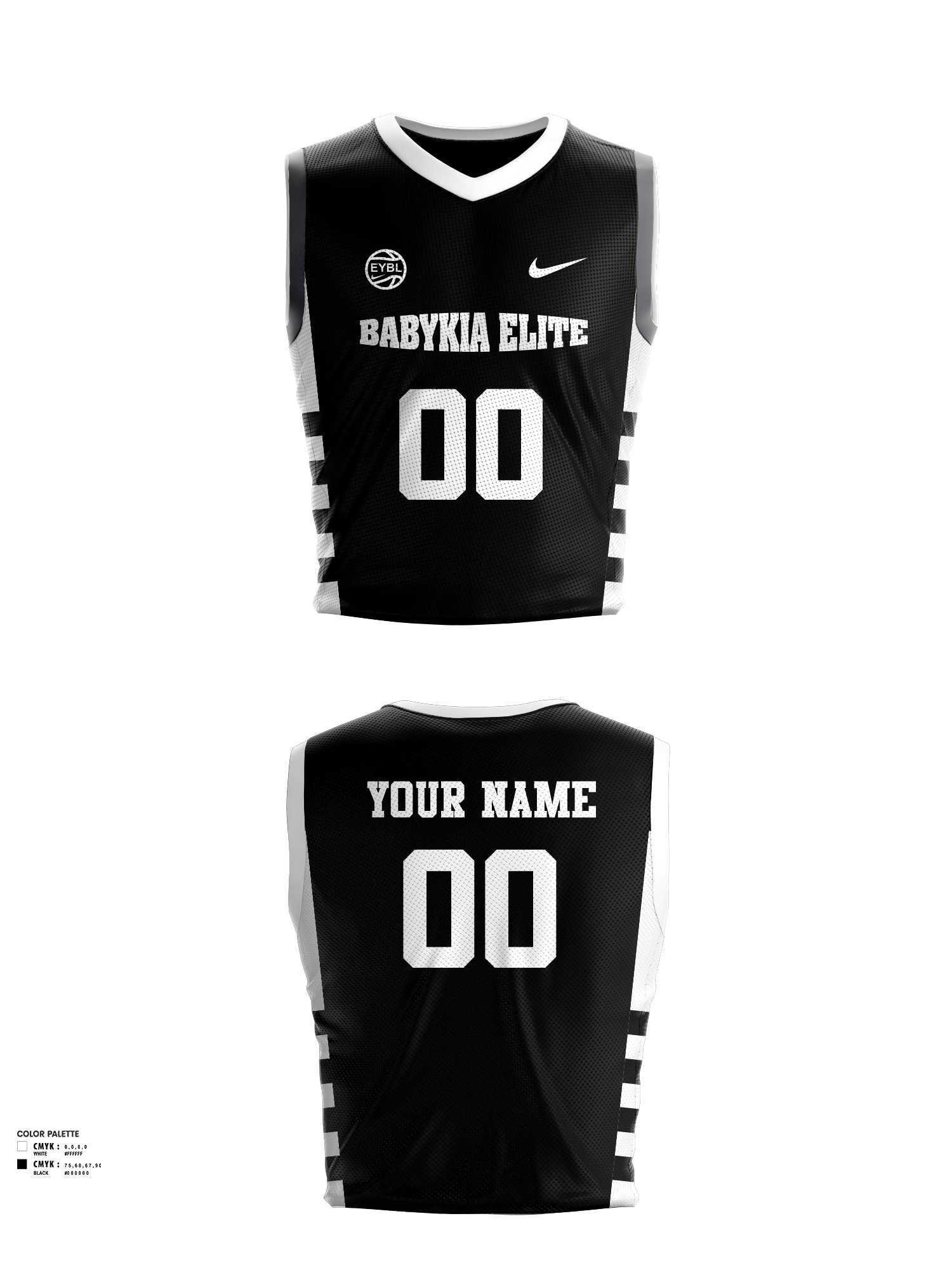 eybl basketball gear BabyKia Elite 93470414 Mens Basketball Jersey