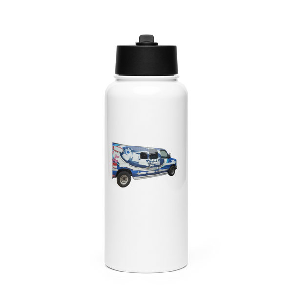 ACP Plumbing Service Stainless Steel Water Bottle with a Straw Lid