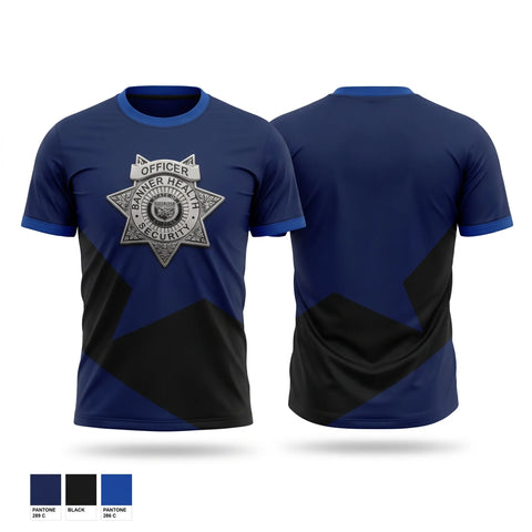 Short Sleeve Performance Shirt, Banner Health Security, , Teamtime, Team time, sublimation, custom sports apparel, team uniforms, spirit wear, spiritwear, sports uniforms, custom shirts, team store, custom team store, fundraiser sports, apparel fundraiser