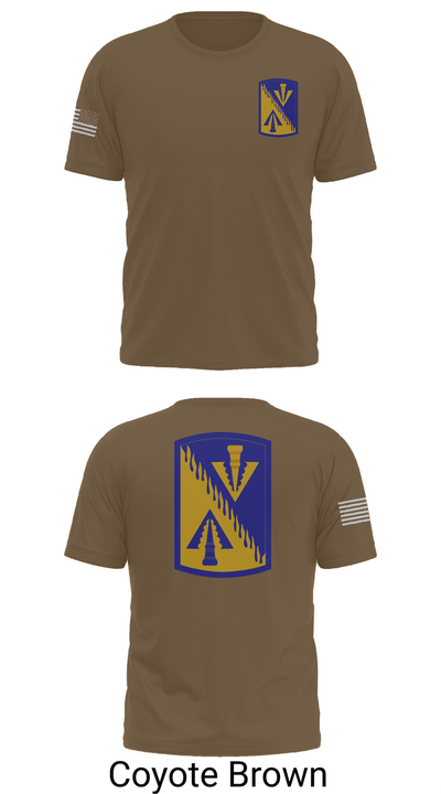 128th Aviation Brigade 66683018 Short Sleeve Performance Shirt - 16