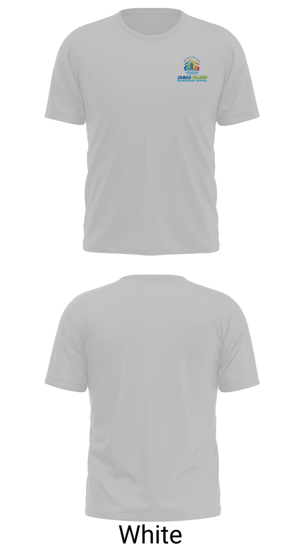 Old School Cotton Feel Shirt, James Island Elementary School, Spirit Store, Teamtime, Team time, sublimation, custom sports apparel, team uniforms, spirit wear, spiritwear, sports uniforms, custom shirts, team store, custom team store, fundraiser sports, apparel fundraiser