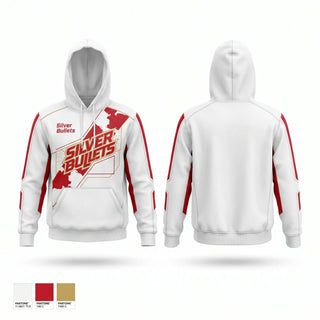 Hoodie, Silver Bullets, Men's Basketball, Teamtime, Team time, sublimation, custom sports apparel, team uniforms, spirit wear, spiritwear, sports uniforms, custom shirts, team store, custom team store, fundraiser sports, apparel fundraiser