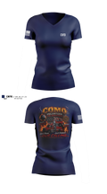 Como Volunteer Fire Department 64054761 Women's Short Sleeve V-neck Shirt - 7