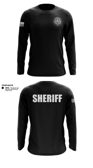 Long Sleeve Performance Shirt, South Central Ohio Major Crimes Unit, Police, Teamtime, Team time, sublimation, custom sports apparel, team uniforms, spirit wear, spiritwear, sports uniforms, custom shirts, team store, custom team store, fundraiser sports, apparel fundraiser