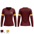 Monroe Talons Women's Long Sleeve V-neck Shirt - 1