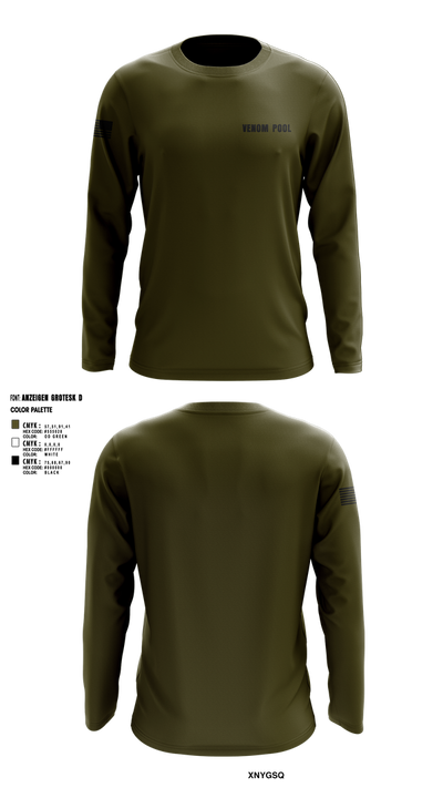 Venom Pool 58495757 Long Sleeve Performance Shirt 1